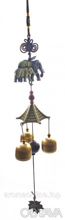 Китайские колокольчики издающие мелодичный звон при дуновении ветра.. . фото 1