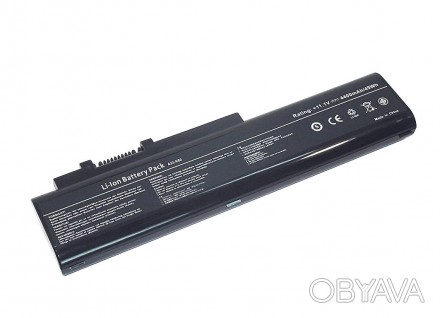 Аккумуляторная батарея для ноутбука Asus N50 11.1V Black 4400mAh OEM. . фото 1