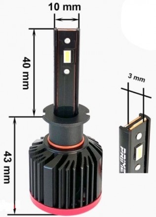 
Кратко о  LED лампы Prime-X S Pro H3 5000К:Мощность - 28WРабочее. . фото 3