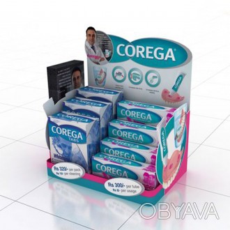 Рекламные подставки Corega от производителя Голдисплей
 
Если вы хотите увеличит. . фото 1