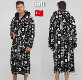 Желаете купить плюшевый мужской халат с капюшоном в Украине?
 Интернет магазин ". . фото 1