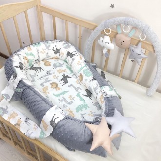 Кокон-гнездышко для новорожденных - это незаменимая вещь для ребенка и родителей. . фото 6