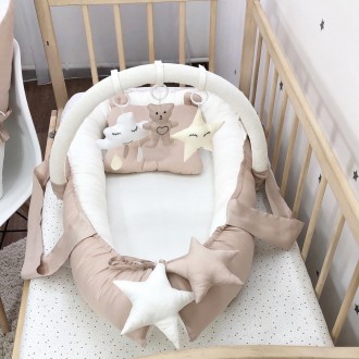 Кокон-гнездышко для новорожденных - это незаменимая вещь для ребенка и родителей. . фото 2