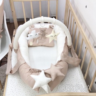 Кокон-гнездышко для новорожденных - это незаменимая вещь для ребенка и родителей. . фото 1