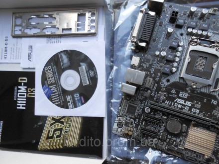 Asus H110M-D D3 Socket 1151 - в идеале!!!. Токмак. фото 1 Asus H110M-D D3 Socket 1151 - в идеале!!!. Токмак. фото 1