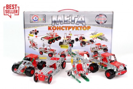 Конструктор металевий Мегауніверсал 4364 ТЕХНОК. Івано-Франківськ. фото 1 Конструктор металевий Мегауніверсал 4364 ТЕХНОК. Івано-Франківськ. фото 1