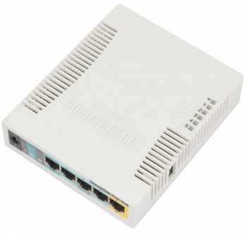 Беспроводной маршрутизатор MikroTik RB951Ui-2HND (N300, 600MHz/128Mb, 5х100Мбит,. Івано-Франківськ. фото 1 Беспроводной маршрутизатор MikroTik RB951Ui-2HND (N300, 600MHz/128Mb, 5х100Мбит,. Івано-Франківськ. фото 1