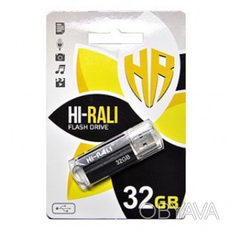 USB Flash-накопитель Hi-Rali 32GB Corsair series Black - это стильный, компактны. . фото 1