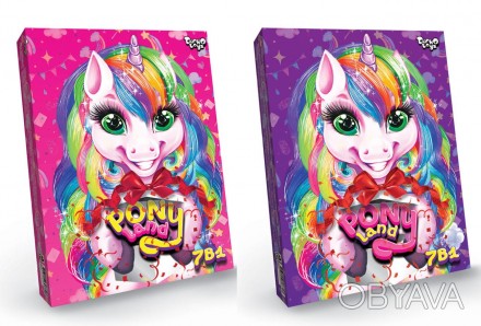 ![CDATA[Креативна творчість "Pony Land 7 в 1" рос (5) Danko Toys Работаем с 2011. . фото 1