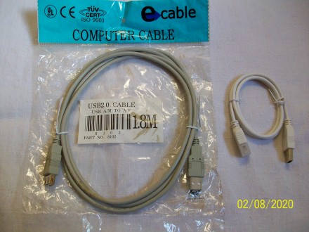 Продам  кабель  аудіо - відео  SCARТ-SCART  для  ТВ ,  довжиною 3,0 ; 1,2  та  1. . фото 4