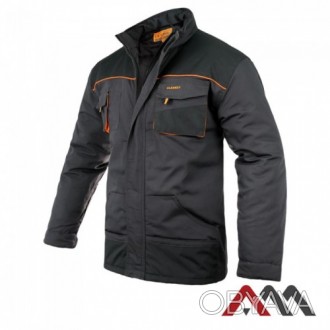 Утепленная рабочая куртка мужская :
повышенная плотность утеплителя, подкладка . . фото 1