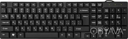 Тип клавиатуры: Обычная
Тип подключения: Проводное
Интерфейс: USB 
Клавиатура De. . фото 1