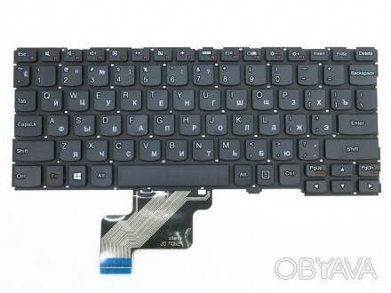 Новая клавиатура для ноутбука Lenovo 300S-11IBR 
черного цвета, с рус буквами.
 . . фото 1
