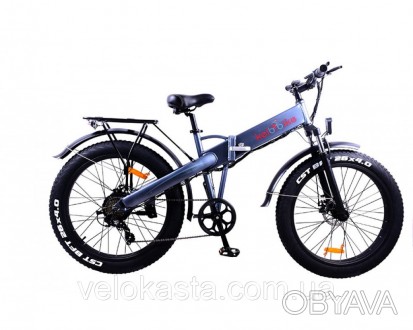 Электровелосипед фэтбайк 26" E-1913WS-26 500W, 48V
Электровелосипед Kelbbike E-1. . фото 1