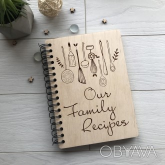 Ищете оригинальную книгу для записи кулинарных рецептов. Наша дизайнерская студи. . фото 1