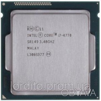 
Процессор Intel Core i7-4770 4x3.4GHz-3.9GHz/5GT/s/8Mb/84W (BX80646I74770) Sock. . фото 1