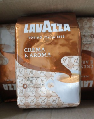 Кофе в зернах Lavazza Espresso Crema e Aroma (Лавацца Крема коричневая). Сбаланс. . фото 4