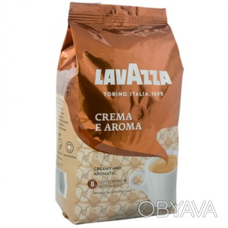 Кофе в зернах Lavazza Espresso Crema e Aroma (Лавацца Крема коричневая). Сбаланс. . фото 1