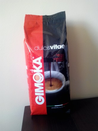 Кофе в зернах Gimoka Дульчи Вита 1 кг
Кофе в зернах Gimoka Dulcis Vitae (кофе Дж. . фото 2