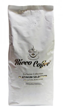 Кофе в зернах Ricco Coffee Platinum Selection – совершенный баланс между Арабико. . фото 2
