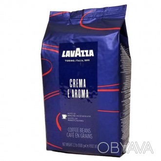 Кофе в зернах Lavazza Espresso Crema e Aroma 1кг Голубая (Лавацца Оригинал) - сб. . фото 1