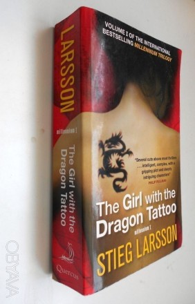 Книга на английском The Girl with the Dragon Tattoo 
Девушка с татуировкой драк. . фото 5