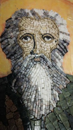 ікона мозаїка скло.виготовлення ікон з смальти скла мармуру сусального золота, д. . фото 5