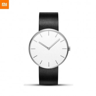 Аналогові кварцові годинники Xiaomi Twenty Seventeen + шкіряний ремінець з класи. . фото 12