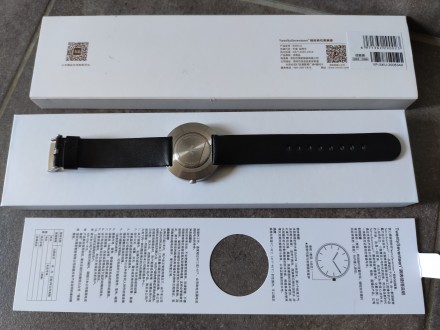 Аналогові кварцові годинники Xiaomi Twenty Seventeen + шкіряний ремінець з класи. . фото 7
