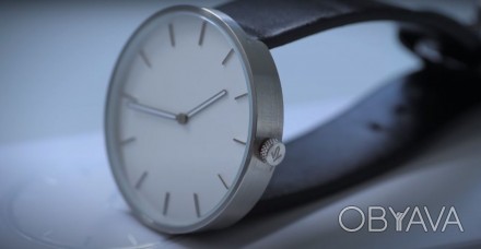 Аналогові кварцові годинники Xiaomi Twenty Seventeen + шкіряний ремінець з класи. . фото 1