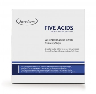 Пилинг из пяти кислот Allegran Juvederm FIVE ACIDS, 5 шт. Київ. фото 1 Пилинг из пяти кислот Allegran Juvederm FIVE ACIDS, 5 шт. Київ. фото 1
