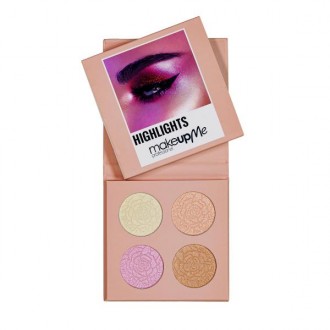 Палетка хайлайтеров 4 оттенка Make Up Me HLS4 - HLS4. Киев. фото 1 Палетка хайлайтеров 4 оттенка Make Up Me HLS4 - HLS4. Киев. фото 1