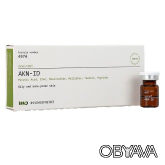 Сыворотка для проблемной кожи Innoaesthetics AKN-ID, 2,5 мл. . фото 1
Сыворотка «AKN-ID» от испанского бренда-производителя «Innoaesthetics» использу. . фото 1