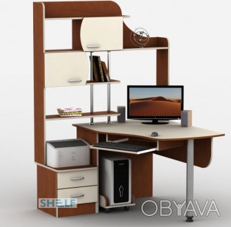 
Правильно организовать рабочее место вам поможет угловой стол бюджетной серии ". . фото 1