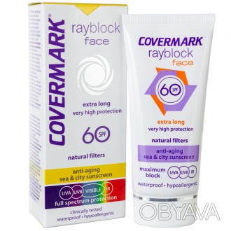 
Средство для защиты лица от солнца COVERMARK RAYBLOCK FACE SPF 60 - это самая в. . фото 1