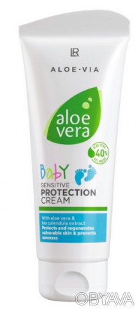 
Aloe Vera Baby Нежный защитный крем ALOE VIA от Health & Beauty предназначен дл. . фото 1