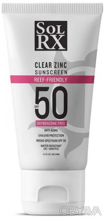 
SolRx Clear Zinc Sunscreen SPF 50 – это солнцезащитный крем, который предпочита. . фото 1