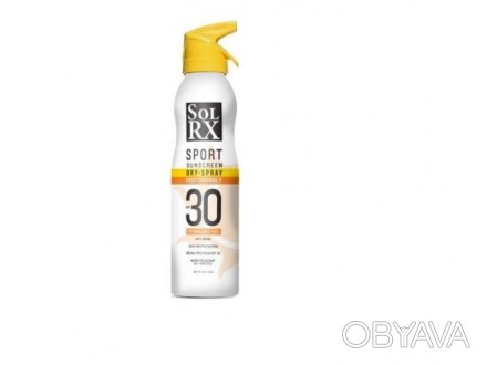 
SolRx Sport SPRAY SPF 30 - это специальный солнцезащитный крем в форме удобного. . фото 1