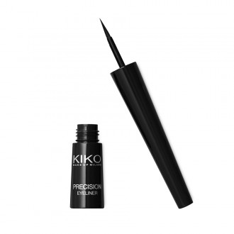 Жидкая подводка для глаз KIKO MILANO Precision Eyeliner, 2,5 мл Черный. Киев. фото 1