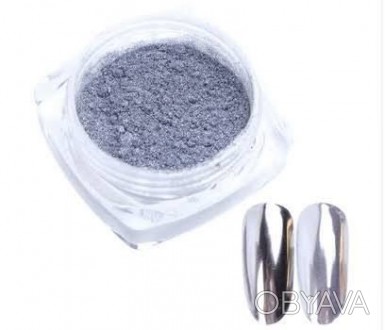 Втирка-зеркало для дизайна ногтей Silicon, 1 шт