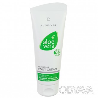 
Aloe Vera Восстанавливающий крем для ног от ALOE VIA (Repairing Foot Cream) пре. . фото 1