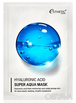 
Тканевая маска «Hyaluronic Acid Super Aqua Mask» от южнокорейского бренда-изгот. . фото 1