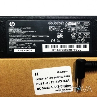  Блок питания для ноутбука HP 19.5V 3.33A 65W
 . . фото 1