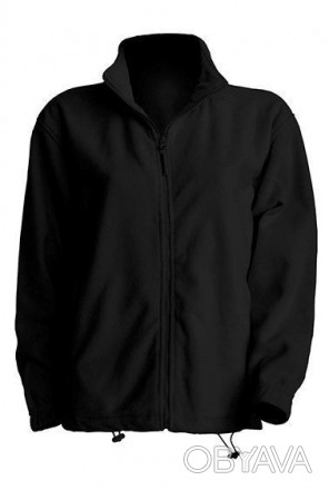 Мужская флисовая куртка, плотность ткани 300 г/м2, 100% полиэстер 
Застежка-мол. . фото 1
