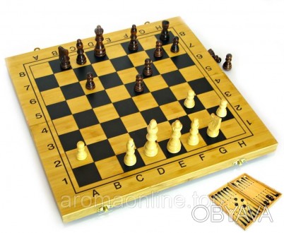 Набор нарды, шахматы, шашки.
Сделано из бамбука.
Размеры: 29,5х29х2,5 см. . фото 1