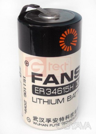 ER34615H-T литиевая батарейка с лепестками, производства компании FANSO, выполне. . фото 1