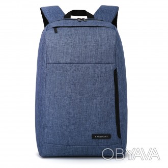 
Рюкзак для ноутбука с прочными утолщенными плечевыми ремнями,  с усиленным дном. . фото 1