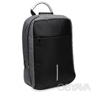 
Универсальный мужской рюкзак выполнен из качественного текстиля. Имеет 2 полноц. . фото 1