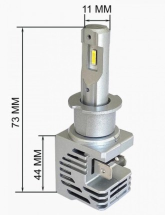 
Кратко о  LED лампы Prime-X MINI H3 5000K:Мощность - 20WРаб. . фото 5