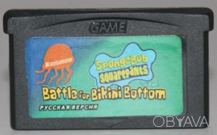 Игры для GameBoyAdvance купить в Одессе
Картридж на GBA "Battle for Bikini Botto. . фото 1